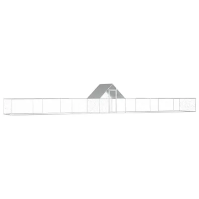 Zdjęcie produktu dla Woliera Dla Kur, 14 X 2 X 2 M, Galwanizowana Stal Lumarko!
