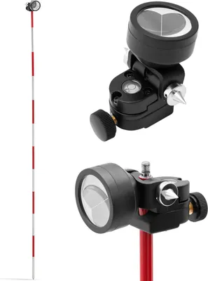 Obrázok produktu pre Expondo Steinberg Systems Miniprizma s tyčou – Ø 3,5 cm – strieborná povrchová úprava