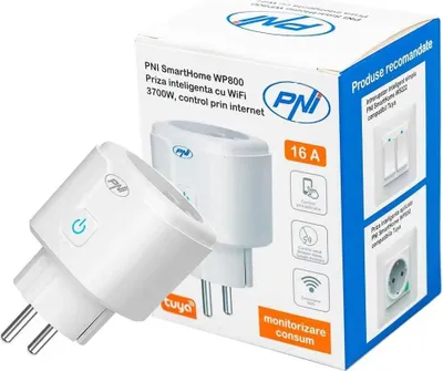 Image de Pni Wp800 Wifi Prise intelligente programmable Blanc One Size / EU Plug 220V Blanc One Size