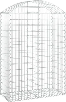 Immagine prodotto di Cesto Gabbione ad Arco 100x50x140/160 cm Ferro Zincato