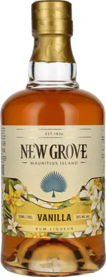Image de New Grove Vanilla Mauritius Island Rum-Liqueur 26% Vol. 0,7l