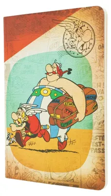 Image de Paperblanks - Un nouveau voyage - Les aventures d'Astérix - Cahier - A5 - Sans lignes - Sans fermeture - 80 pages - 100 g/m² (Les aventures d'Astérix)
