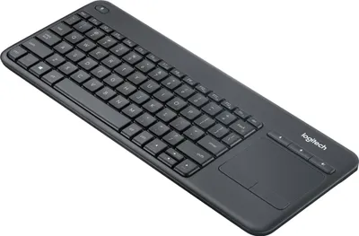 Obrázok produktu pre Logitech K400 Plus, Mini, Bezdrôtový, RF Wireless, QWERTZ, Čierna