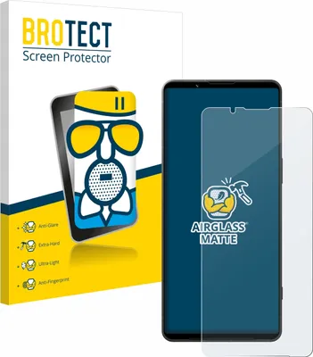 Produktbild von BROTECT Entspiegelungs Schutzglas für Sony Xperia 1 VI Schutzfolie Panzer Folie Glas Display Schutz matt