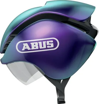 Produktbild von ABUS Fahrradhelm GameChanger Tri - für Triathleten und Rennradfahrer - Aerodynamik für Bestzeiten - für Damen und Herren - Lila, Größe M (52-58 cm?)