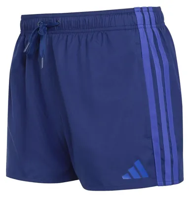 Produktbild von adidas Badeshorts Herren im 3 Streifen Design, Größe:XXXXL, Farbe:Dunkelblau