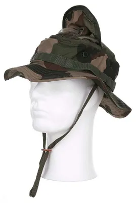 Produktbild von US Boonie Hat mit integriertem Moskitonetz M camo