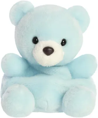 Produktbild von AURORA 26718 Palm Pals Benny Baby Bär, 13 cm, Plüschtier, blau