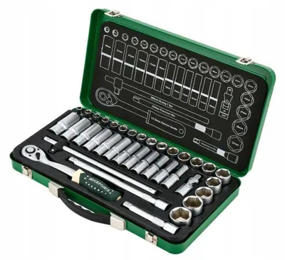 Obrázok produktu pre Sada kľúčov ROCKFORCE 36 ks 1/2" 8-32 mm