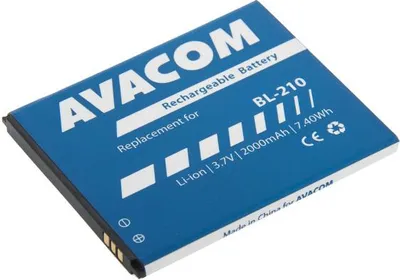 Zdjęcie produktu dla Bateria do telefonu Lenovo A536 Li-Ion 3,7V 2000mAh (náhrada BL210)