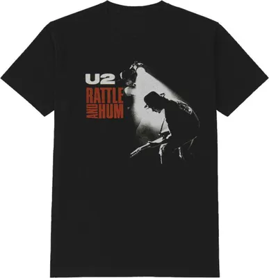 Image de T-shirt U2 Rattle & Hum Black S