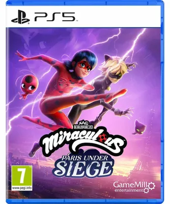 Produktbild von GameMill Entertainment Miraculous: Paris Under Siege, PlayStation 5, Multiplayer-Modus, E10+ (Jeder über 10 Jahre)