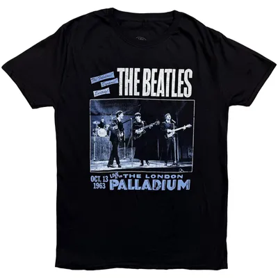 Produktbild von The Beatles 1963 The Palladium Black M T-Shirt