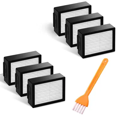 Obrázok produktu pre HEPA filter, súprava 6 kusov, pre robotické vysávače iRobot Roomba série i3, i4, i6, i7