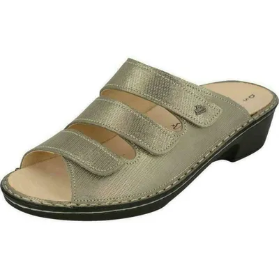Produktbild von Finn Comfort Komfort Pantoletten Canzo Damen 343132303630 Beige 37 1/2 EU