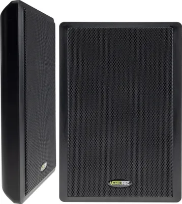 Produktbild von ChiliTec Flatpanel-Lautsprecher, 40W, schwarz Surround, 4 Ohm, 86dB, 2-Wege, Paar