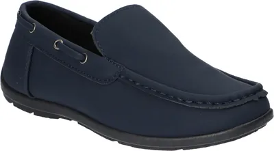 Produktbild von AMERICAN CLUB, KOM56, Kommunionschuhe, formelle Kinderschuhe, elegante Schuhe für Jungen, schöne Kommunionschuhe, Slip-on, Marineblau 34