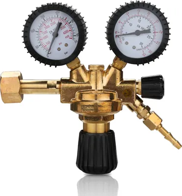 Image de RÉDUCTEUR DE Pression Régulateur de pression Argon Co2/azote MIG MAG TIG Gaz Manomètre