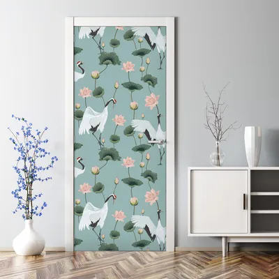 Produktbild von Dekorative Türtapete selbstklebend Klebefolie Tapete Türposter Vintage Seefahrt 70 x 200 cm