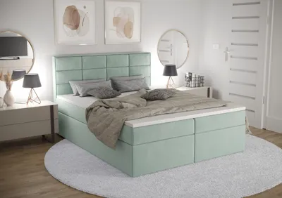 Produktbild von B&B Home Boxspringbett Kaja 160x200 cm – mit Bettkasten