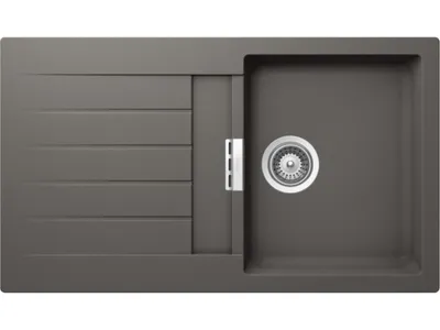 Produktbild von Schock Einbauspüle Signus D-100 A Silverstone Auflage