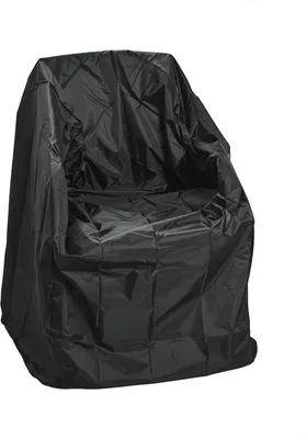 Produktbild von Schutzhülle für Gartenstühle, Wetterfest Reißfest Verdickt Tranparent, Abdeckhauben für Stühle, 70x70x125cm, Abdeckung Gartenmöbel PEVA Gewebe Abdeckhaube Stapelstuhl Hochlehner