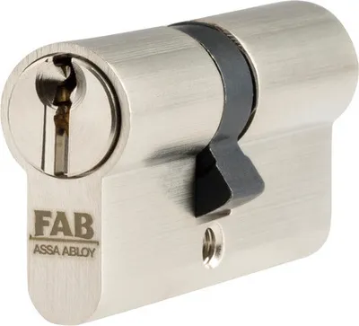 Productafbeelding van Cilinderinlegplaat FAB 1.00*/DNm 30+35, 3 sleutels, constructiemodel