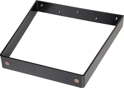 Produktbild von Dieda Tischbein V-Form schwarz Maße (L x B x H): 71,0 x 70,0 x 10,0 cm