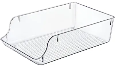 Produktbild von Transparent Kühlschrank-Organizer 35x22,5x10cm - Platzsparende Aufbewahrung für Ihre Küche