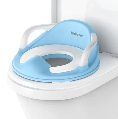 Produktbild von Kidiyana Toilettenaufsatz Kinder rutschfest mit Polster ergonomisch WC Sitz 1–5 Jahre