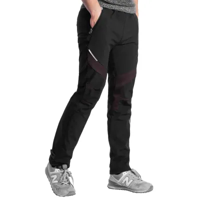 Produktbild von ROCKBROS Lange Fahrradhose Laufhose Herren Winddicht Thermo Radhose für Outdoor Sport EU GR. XL