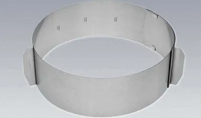 Produktbild von Merkloos Variabler Tortenring mit Skala, von 16-30 cm