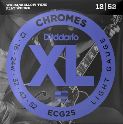 Produktbild von D´Addario Chromes ECG25 - light (012-052)