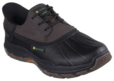 Produktbild von Skechers Slip-ins John Deere Waterproof: Respected - Tanzier Herren (Chocolate/Black) Größe 44