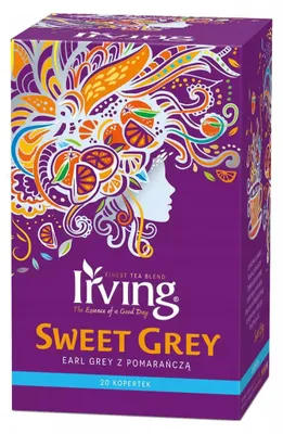 Obrázok produktu pre Čierny čaj Sweet Grey, 20 vrecúšok