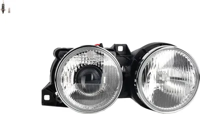 Produktbild von Scheinwerfer passend für BMW 3er E30 09/87-01/1992 Rechts + Leuchtmittel 63121386806 63121386730 63121386754 Johns