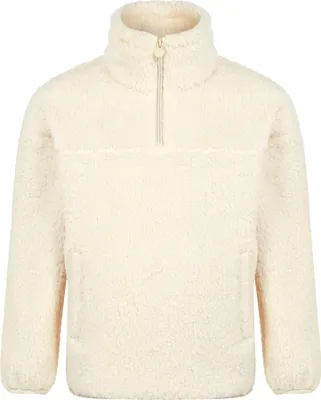 Produktbild von Regatta - "Kaliza" Fleece-Oberteil mit halbem Reißverschluss für Kinder RG11046 (104) (Helles Vanillegelb)