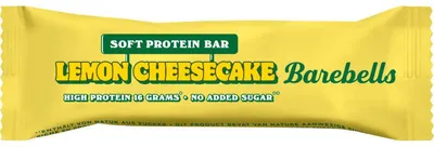 Obrázok produktu pre Barebells Soft Protein Bar Lemon Cheesecake 55 g – snack bohatý na bielkoviny