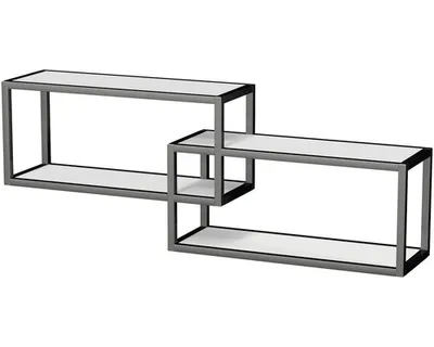 Zdjęcie produktu dla Półka łazienkowa Intedoor Oxo OALU L 119/44 B