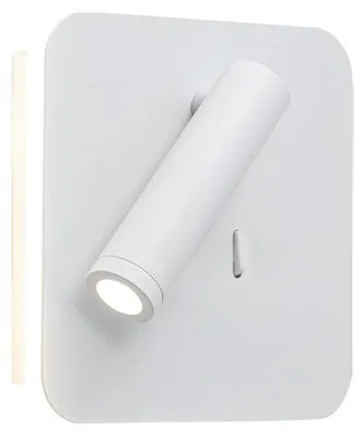 Zdjęcie produktu dla My Way – kinkiet LED regulowany 9W 3000K biały aluminium – Rossini