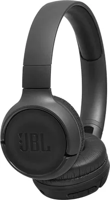 Produktbild von JBL On-Ear-Kopfhörer T500, Bluetooth, Kabellos, Faltbar, Pure Bass, Farbe: Schwarz