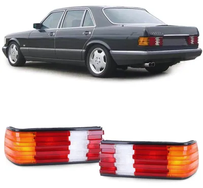 Produktbild von Rückleuchten Heckleuchten links/rechts für Mercedes S Klasse W126 1979-1991