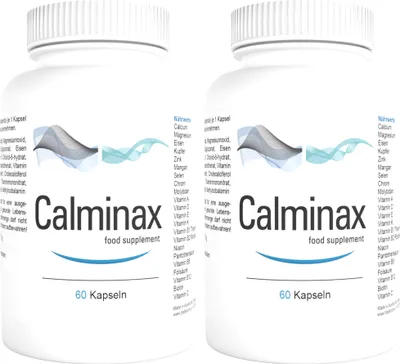Produktbild von Calminax Forte - 120 Kapseln (2 x 60 Kapseln) - 2er Pack