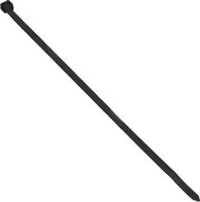 Immagine prodotto di Fascette, nere, resistenti ai raggi UV, larghezza 2,5 mm, lunghezza 150 mm, 25 pezzi.