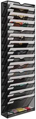 Produktbild von Solidchoice – Hängende Wandorganizer für Zeitschriften und Dokumente