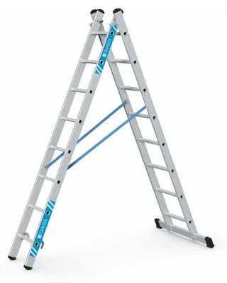 Produktbild von Zarges Kombileiter Combimaster Plus X 2x8 Sprossen