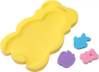 Productafbeelding van Badmat en steunkussen voor pasgeboren baby's, 53 x 28 cm