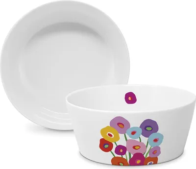 Produktbild von PPD Super Bouquet Trend Bowl, Schüssel, Schale, Müslischale, New Bone China, Ø 15 cm, 160802553