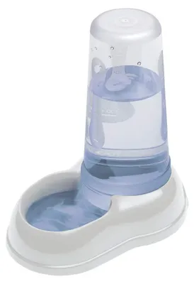 Image de Distributeur de nourriture ou d'eau Ferplast, capacité 0,6 litre, blanc