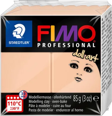 Produktbild von Staedtler FIMO 8027, Knetmasse, Beige, Cameo, 1 Farben, 110 °C, 30 min